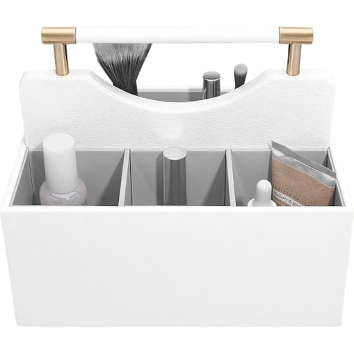 Organizer na kosmetyki Stackers classic biały