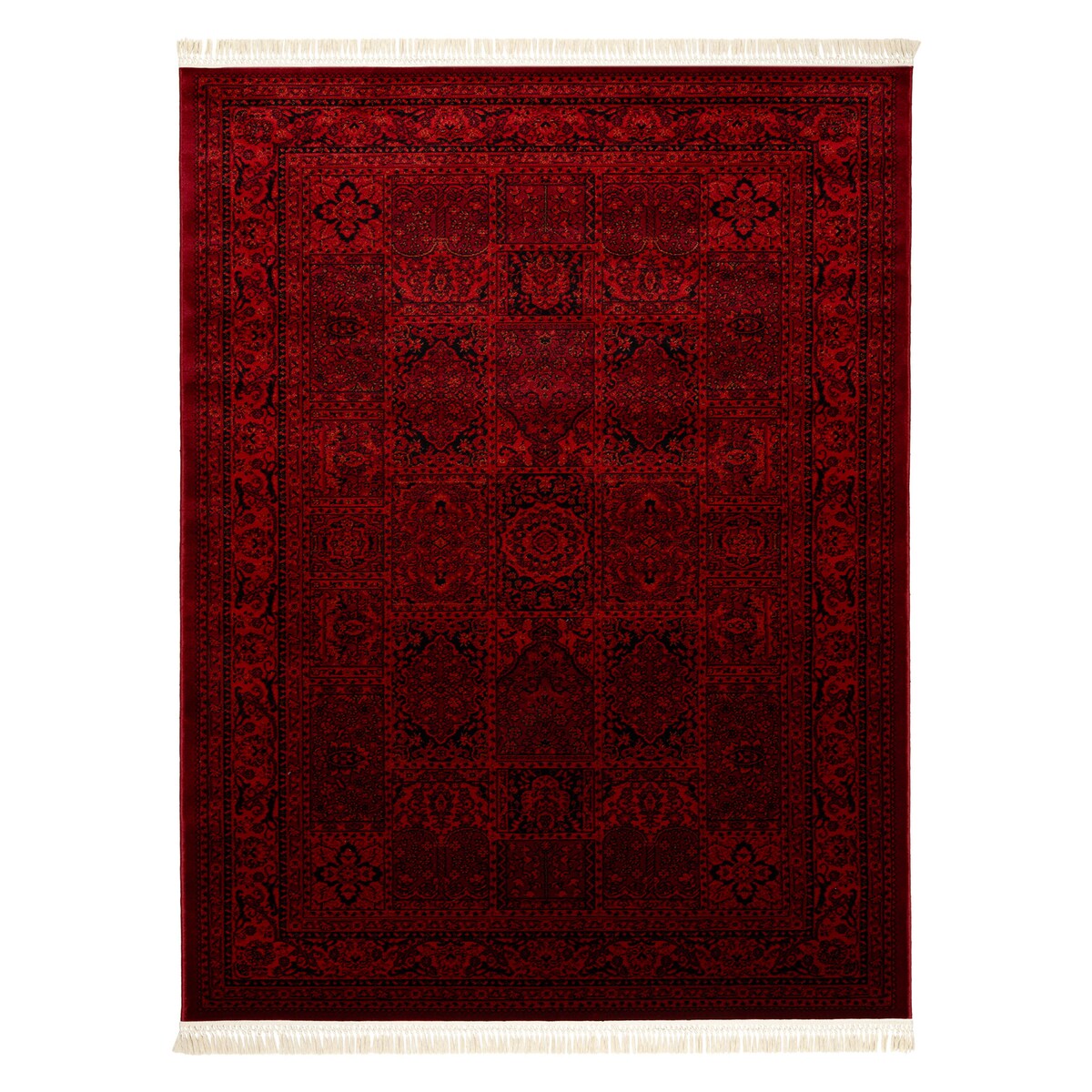 Dywan ORIENT 5365 bordo / czarny Ramka, 300x400 cm