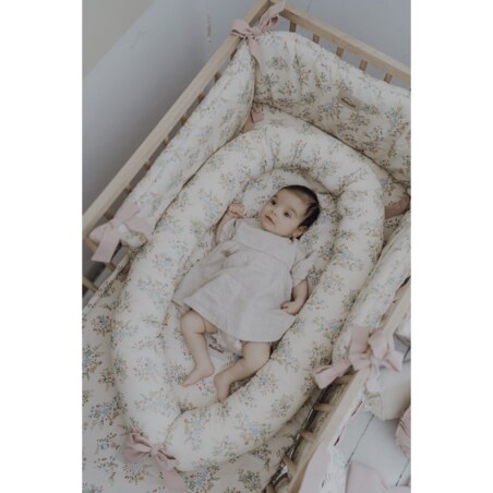 Ochraniacz do łóżeczka Blooming Meadow - S