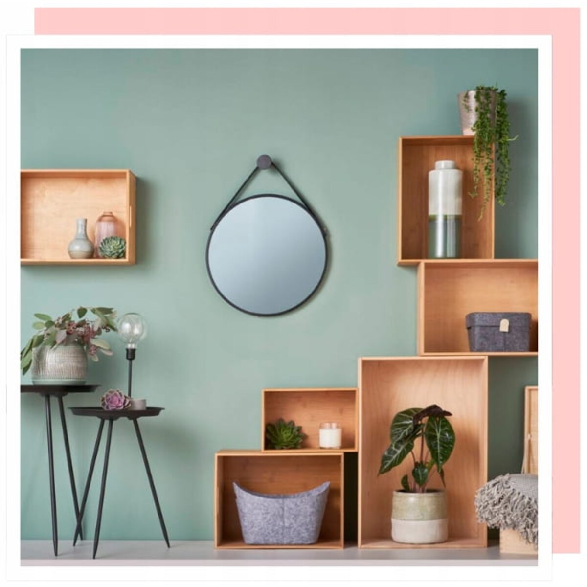 Wieszak na 12 Pasków Biały Stojący Organizer Zeller