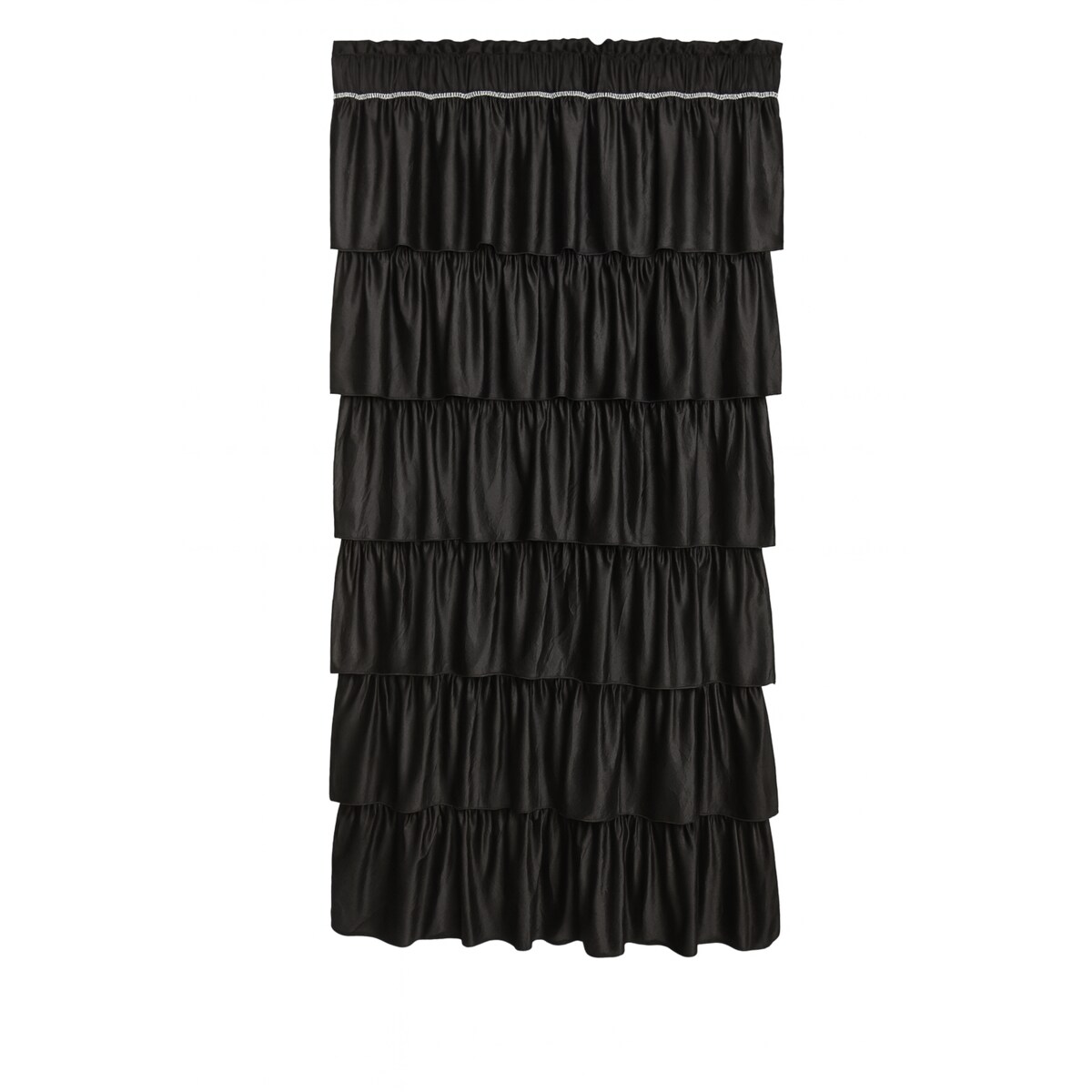 zasłona "romantica" 90x250 cm czarny