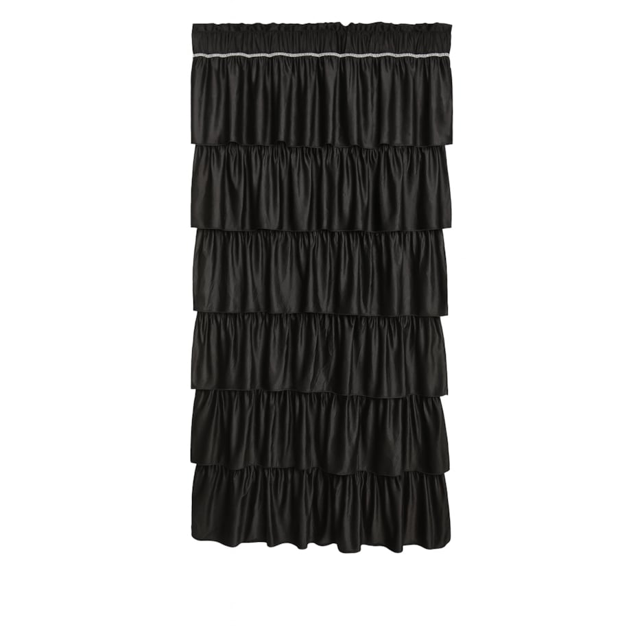 zasłona "romantica" 90x250 cm czarny