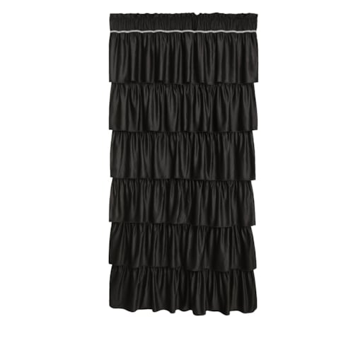 zasłona "romantica" 90x250 cm czarny