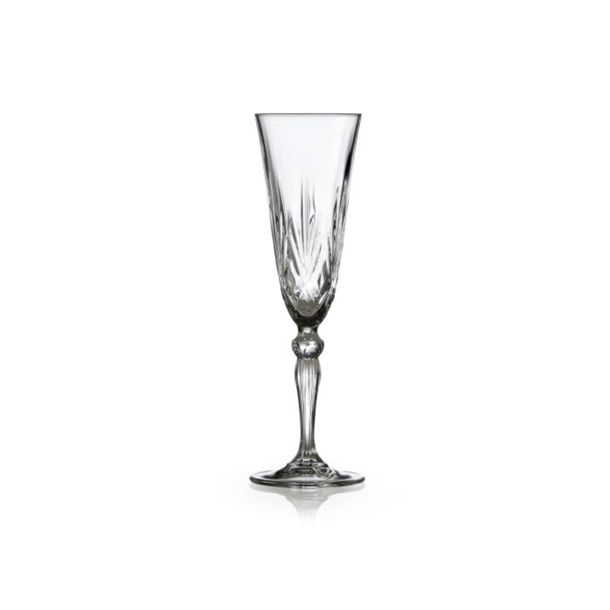 Kieliszki do szampana ze szkła kryształowego Melodia 160 ml 4 sztuki 916096