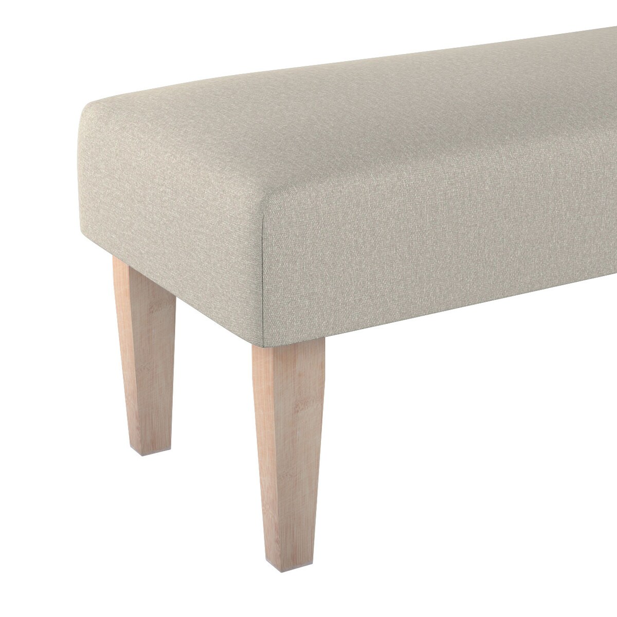 Ławka, beżowy melanż, 100 x 40 x 40 cm, Amsterdam