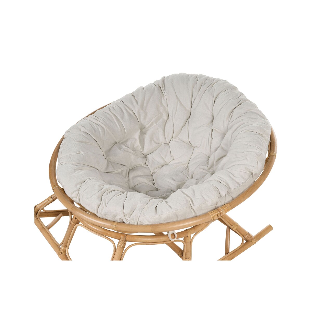 Krzesło ogrodowe Rattan Jasnobeżowy ORVIETO