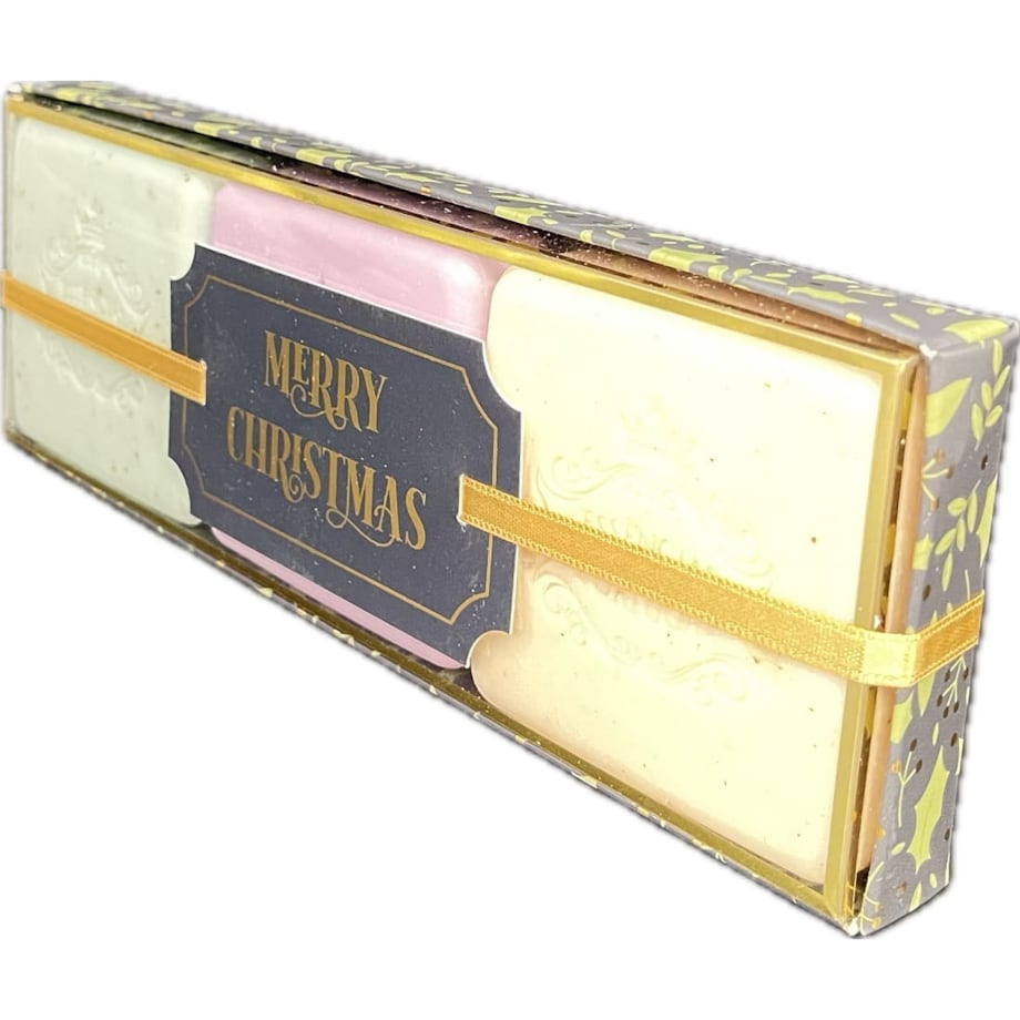 Zestaw mydeł Merry Christmas Pack 3x80g