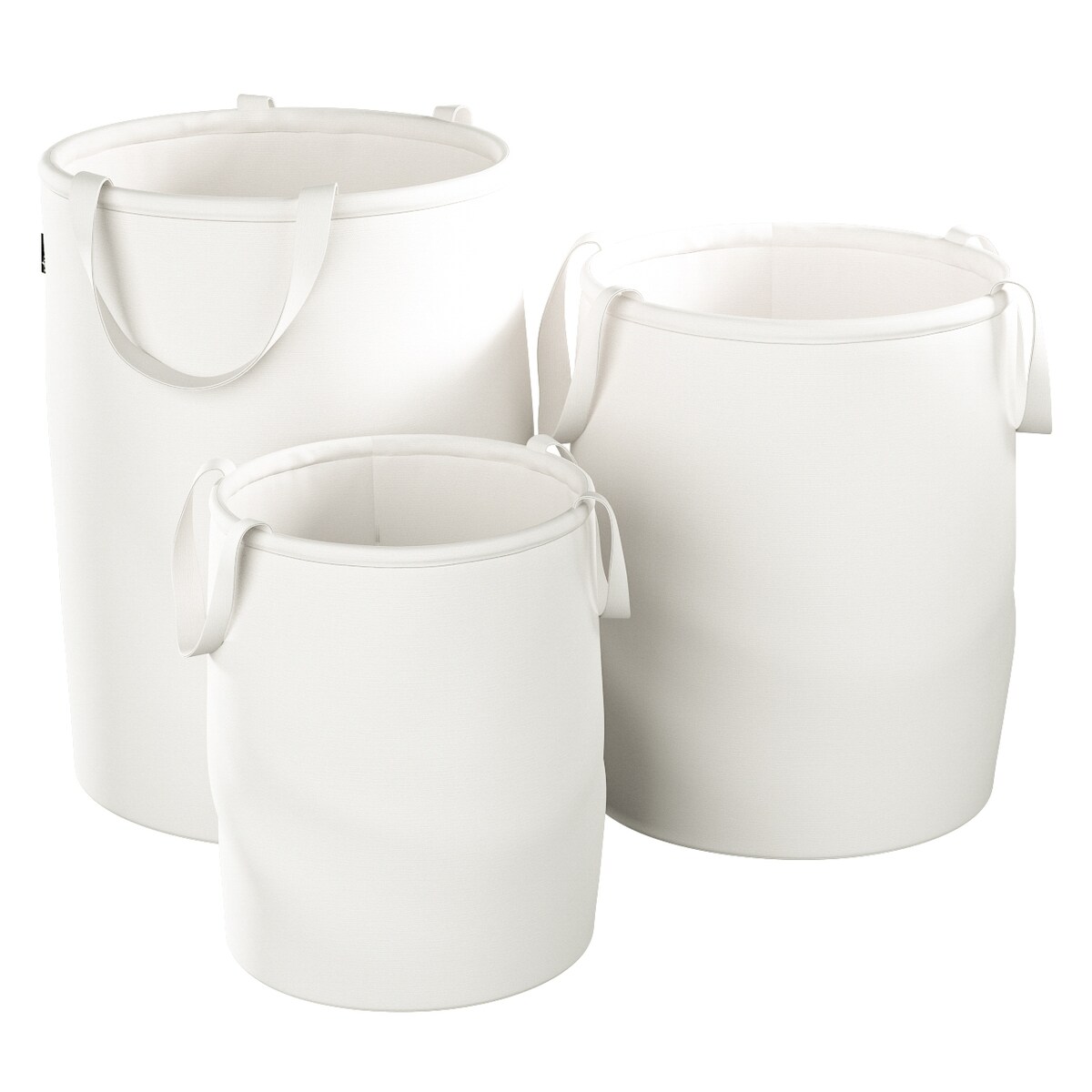 Kosz na zabawki Tobi, biały, 40x50cm, Cotton Story