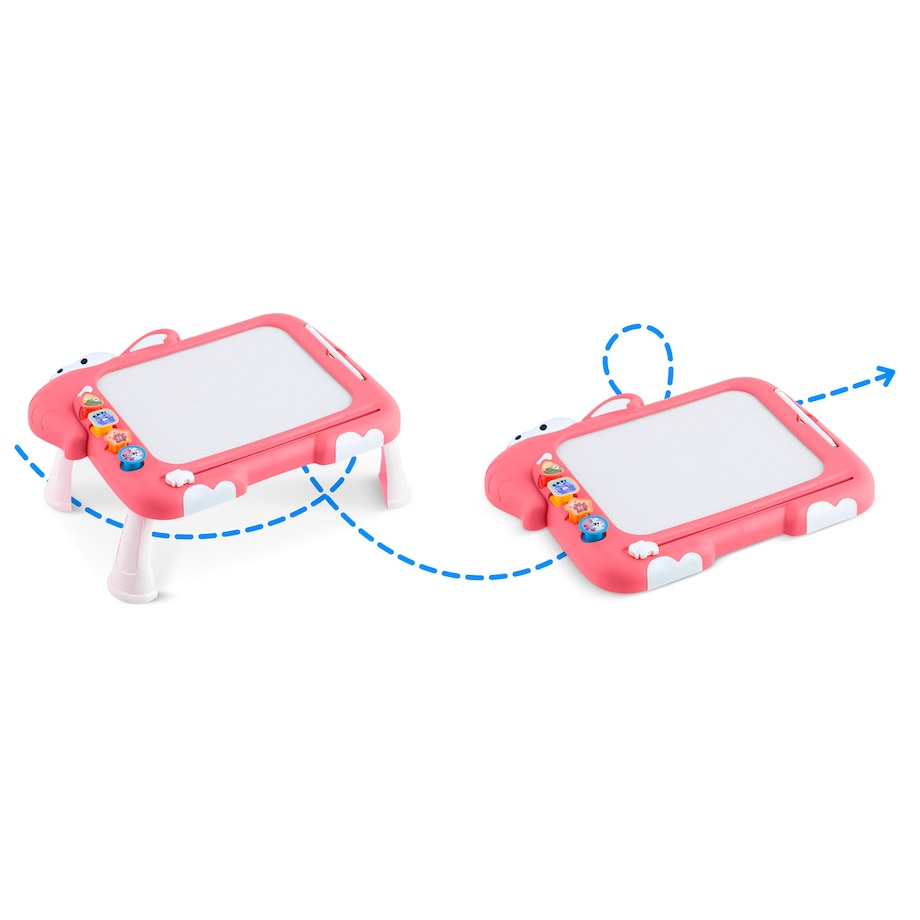 Znikopis tablica magnetyczna Ricokids RK-823 układanka stolik dla dzieci tangram 782301