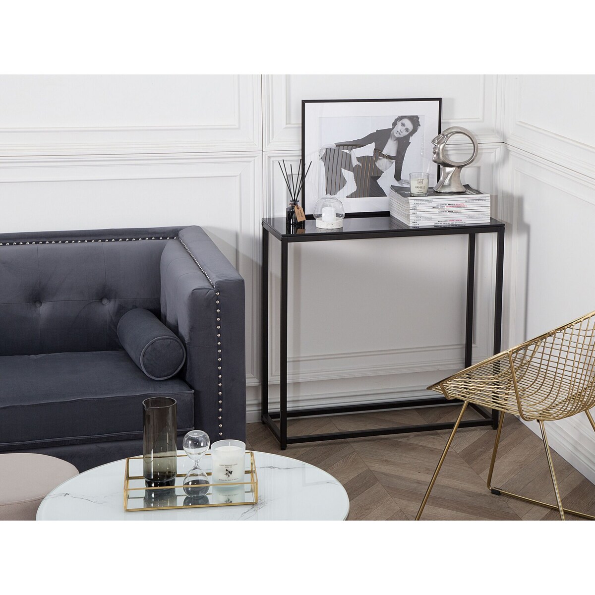 Konsola czarna DELANO