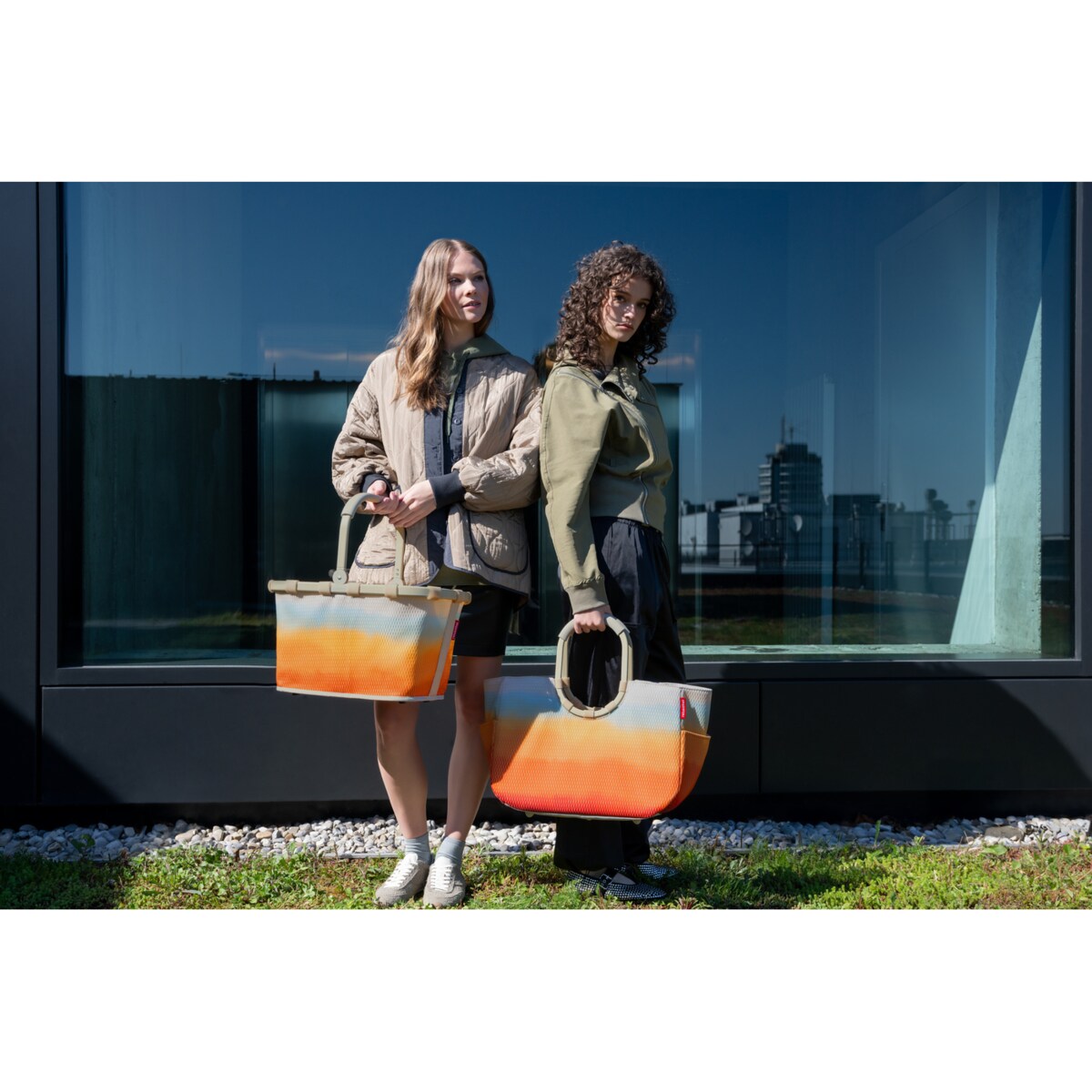 Koszyk CARRYBAG, mesh tropical
