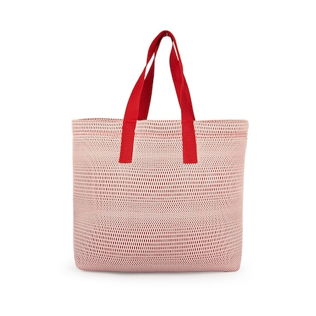 Torba plażowa czerwona 45x 36 cm
