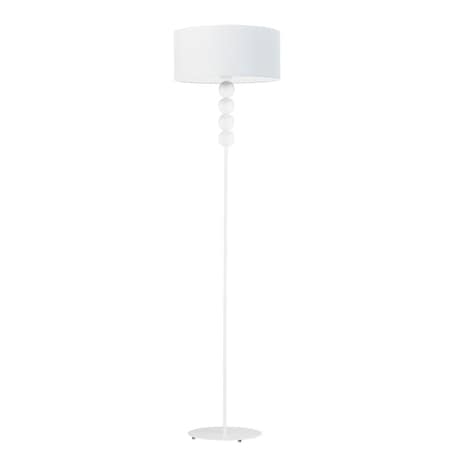 Lampa stojąca podłogowa z abażurem walec IKO