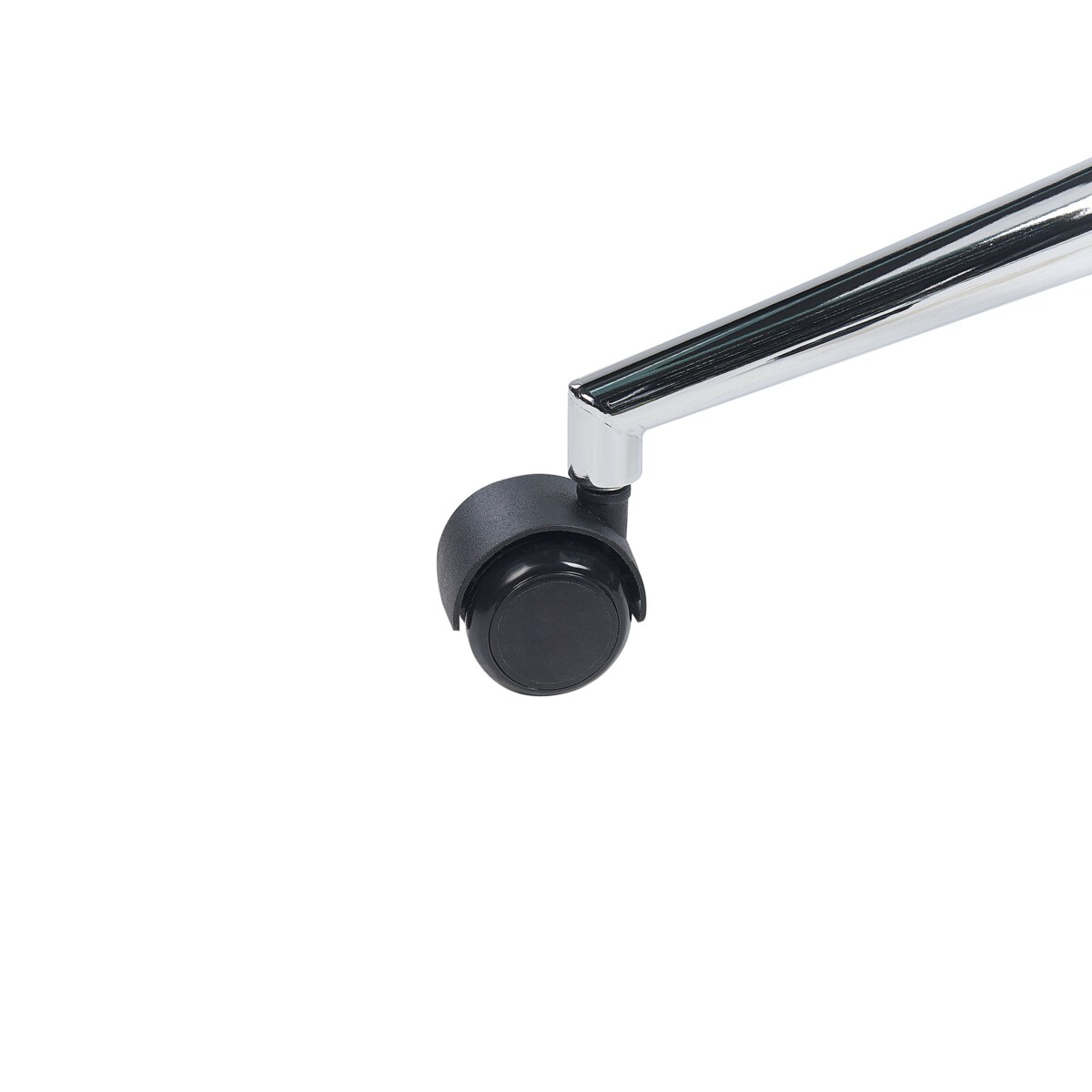 Krzesło biurowe regulowane welurowe jasnoniebieskie PRIDDY