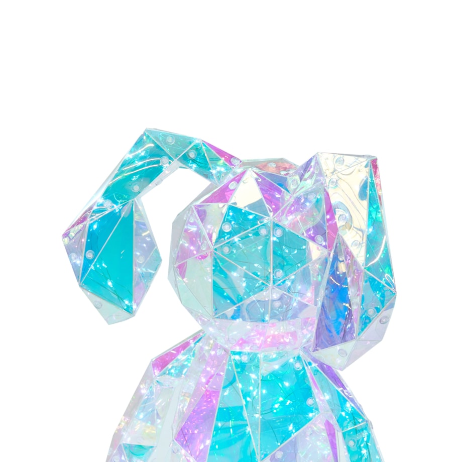 Dekoracja LED Królik KINTAUS Kolorowy