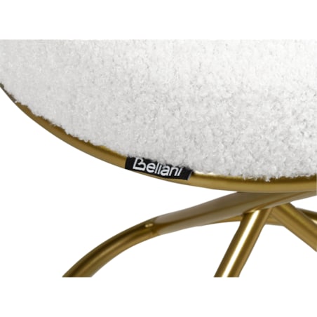 Stołek PRESHO Złamana biel