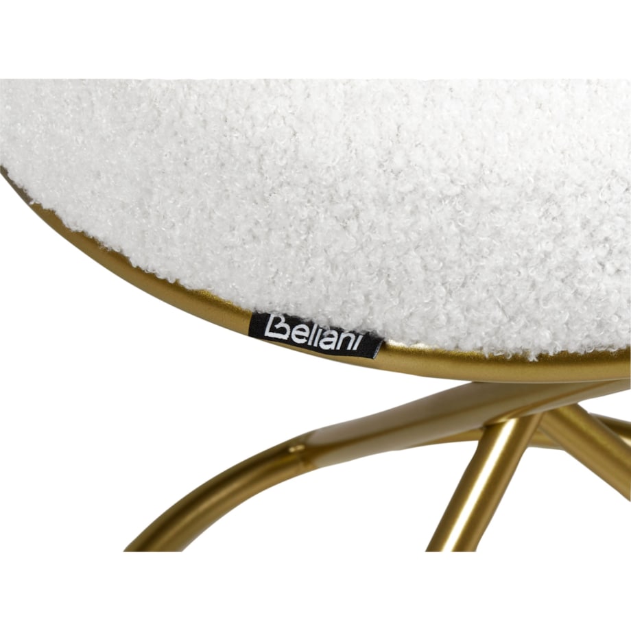 Stołek PRESHO Złamana biel