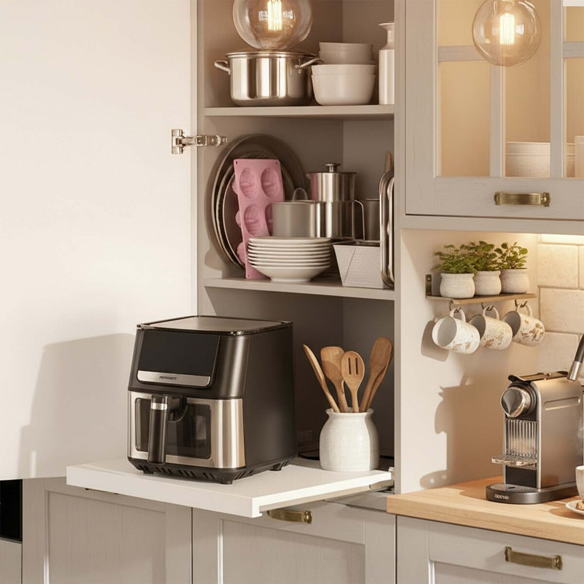 Frytkownica beztłuszczowa Berdsen Air Fryer 6,5l 1700W frytownica