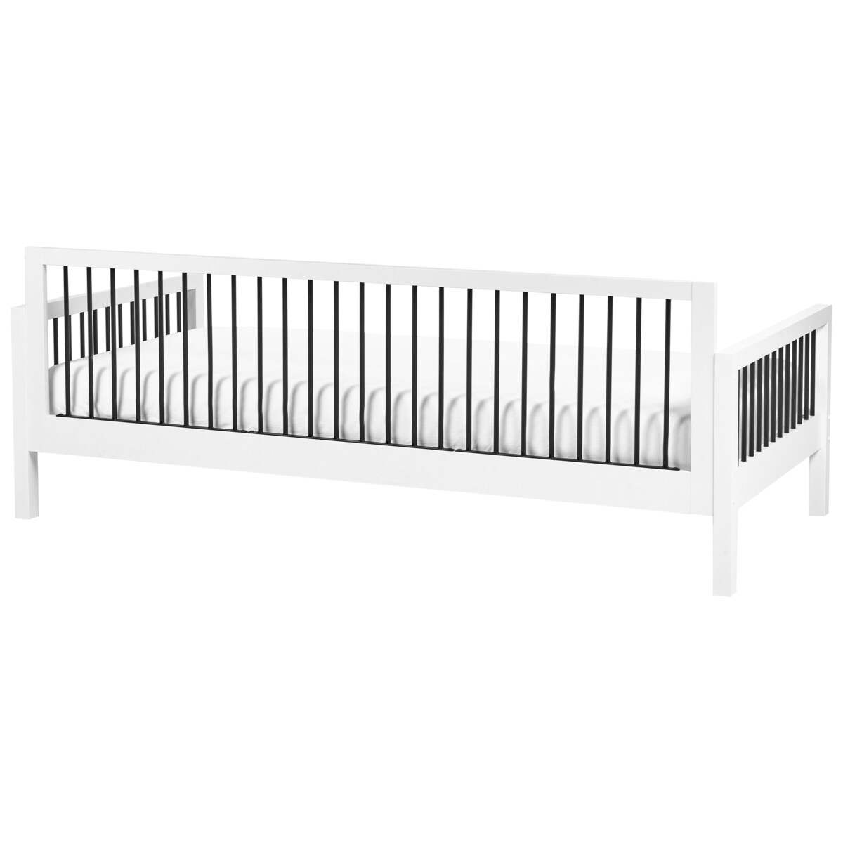 Łóżko TRICOT 90 x 200 cm Drewno Biały