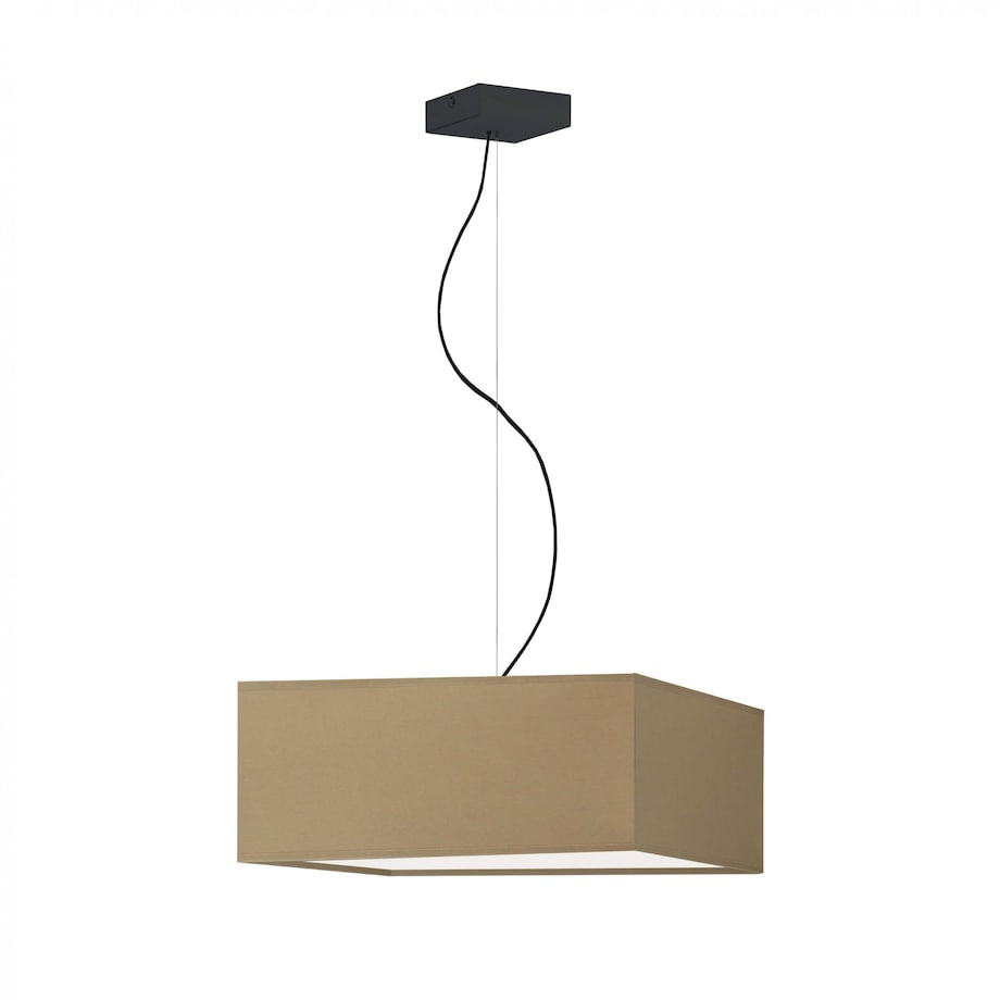 Lampa sufitowa żyrandol lampa wisząca z abażurem kwadrat MOTO
