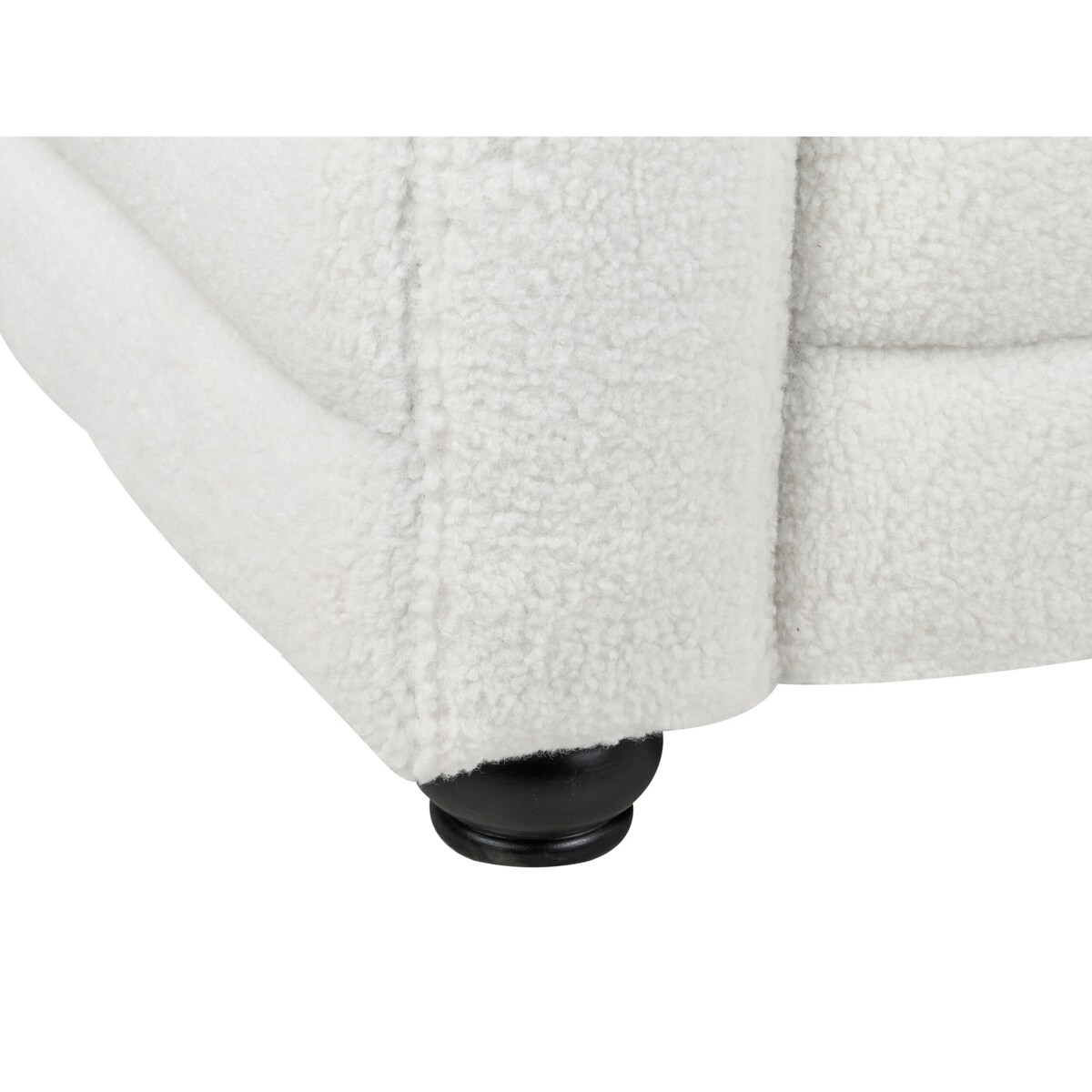 Sofa 3-osobowa boucle złamana biel HOFN