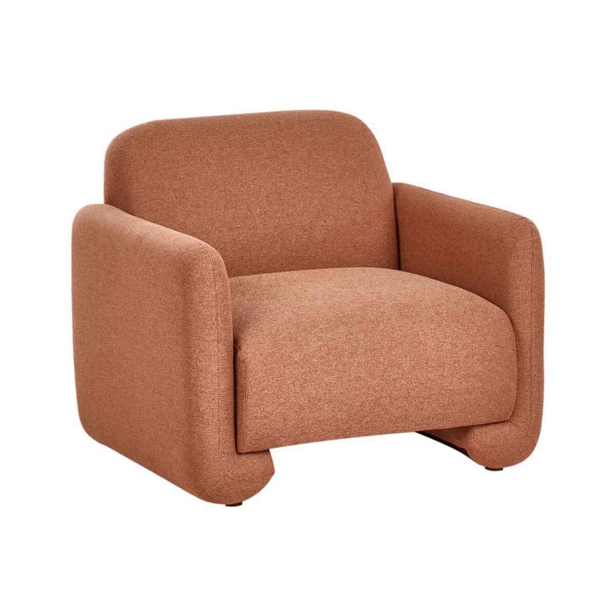 Komplet wypoczynkowy 4-osobowy złotobrązowy SALAND