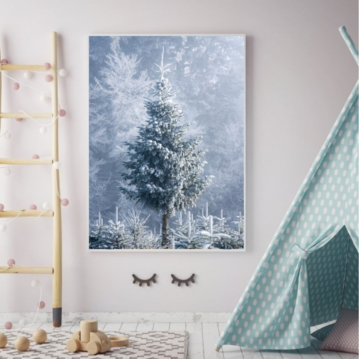 Poster Story, Plakat, Obraz - Żywa Choinka, wymiary 42 x 60 cm