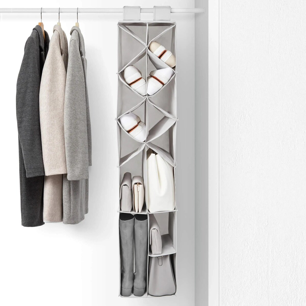 Organizer do szafy na buty i torebki Rayen