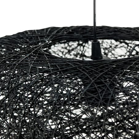 KONSIMO BRASSI Lampa wisząca kolor czarny