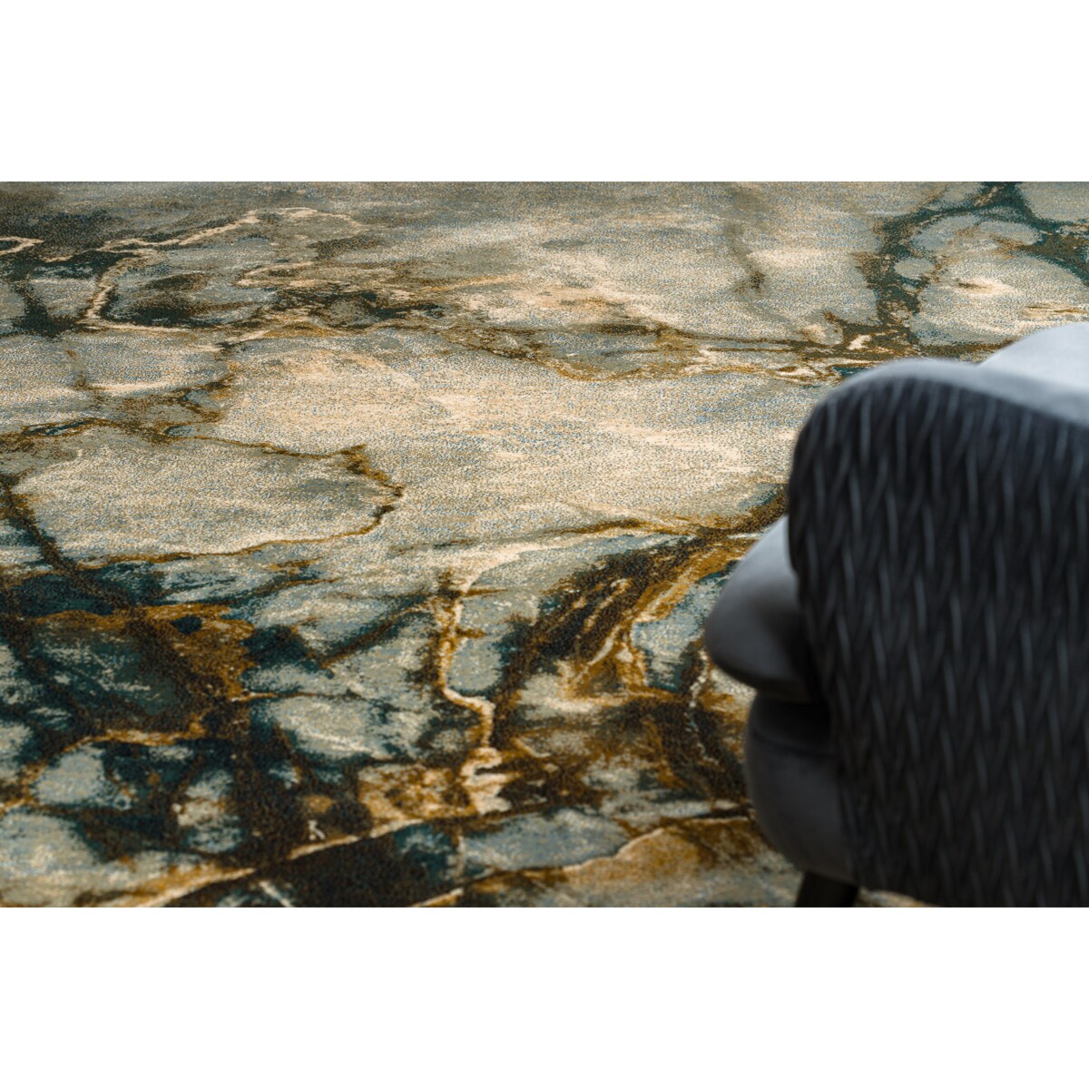 Dywan wełniany OMEGA ELIAN Marmur iron 200x300 cm