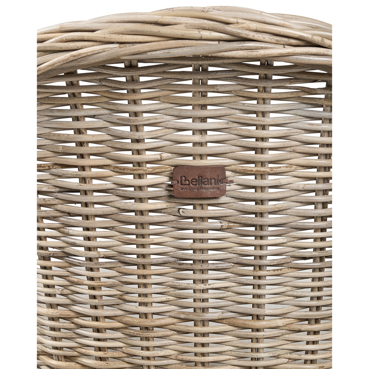 Zestaw 2 krzeseł Rattan Jasnobeżowy SUSUA II