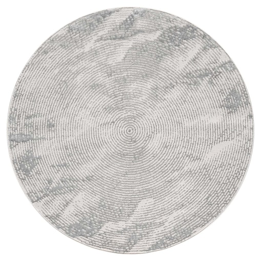 Dywan okrągły strukturalny vintage loft Antique 4810 Szary 200x200
