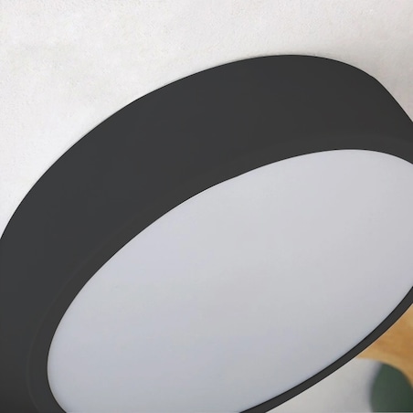Lampa Sufitowa Nowoczesna Okrągły Plafon Duży Led5