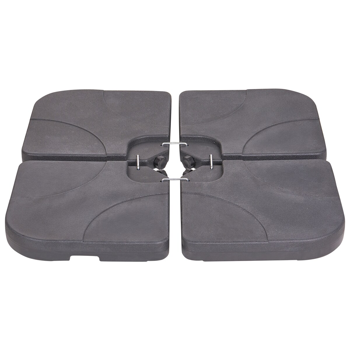 Podstawa do parasola CARIA Czarny Kwadratowy 9 kg