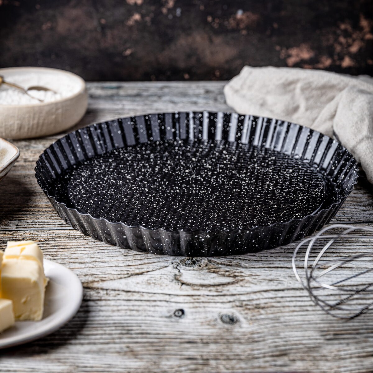 Forma do pieczenia ciasta tarty z powłoką nieprzywieralną 28x3.5cm KLAUSBERG