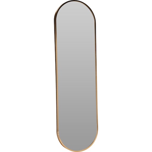 Owalne lustro na ścianę SORO, 30 x 100 cm