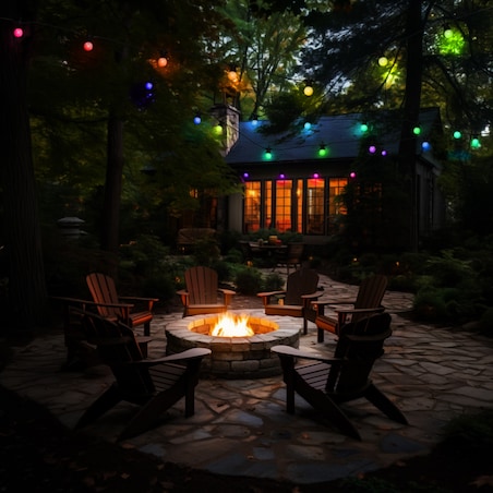 Girlanda LED świetlna 12 m SMART sterowana aplikacją