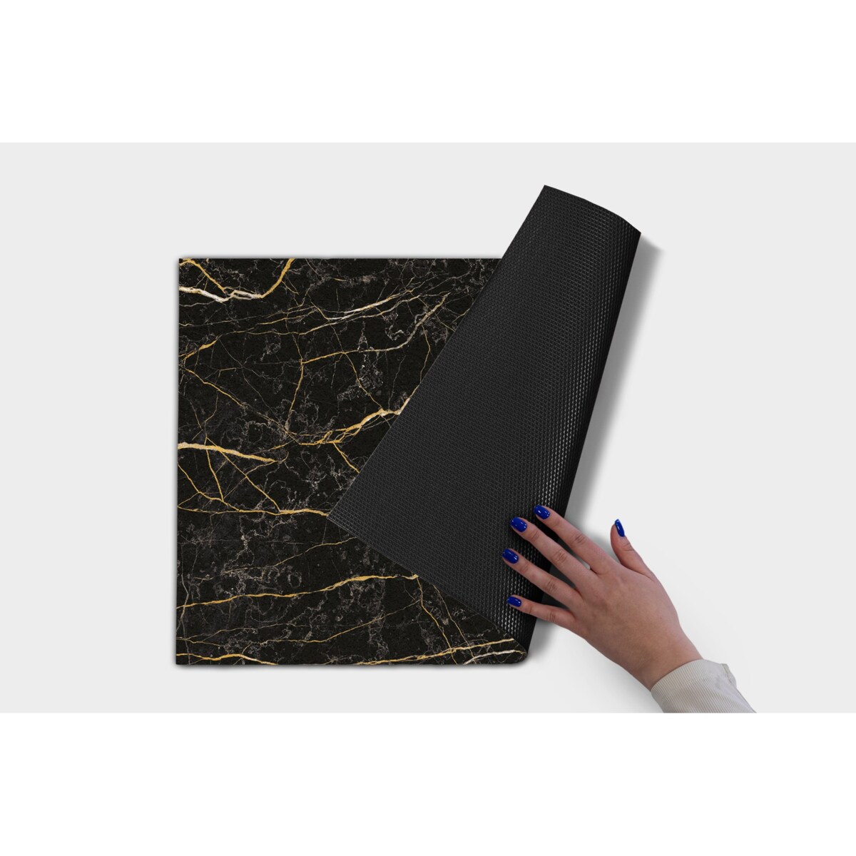 Wycieraczka zewnętrzna Czarny marmur 60x40cm