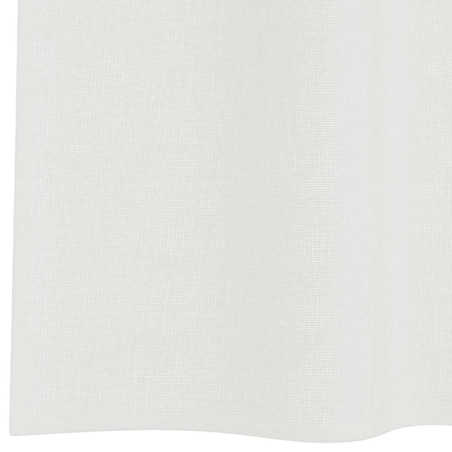 vidaXL Zasłony woalowe z pętelkami 2 szt. Białe 140x260 cm