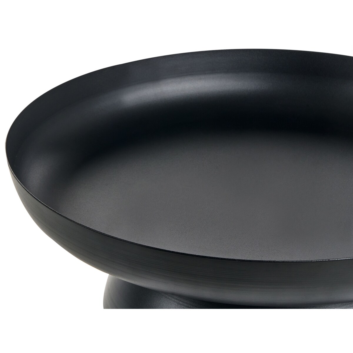 Stolik pomocniczy TORRENS Metal Czarny