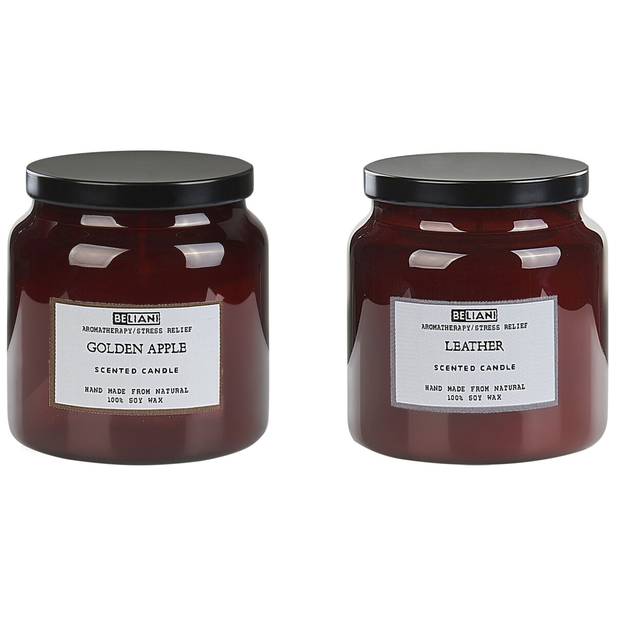 2 świece zapachowe sojowe złote jabłko/ skóra ABSOLUTE ALCHEMY