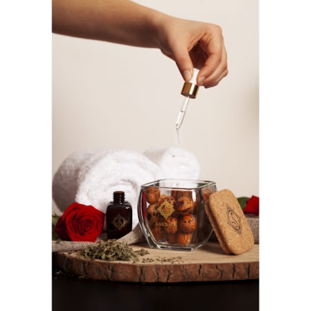 Dyfuzor korkowy o zapachu zielonej herbaty i róż