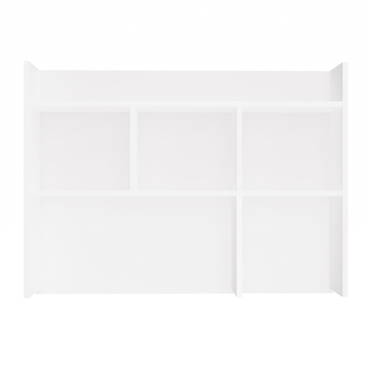 Nadstawka do Biurka 100 cm BIAŁA Regał Na Książki Dokumenty