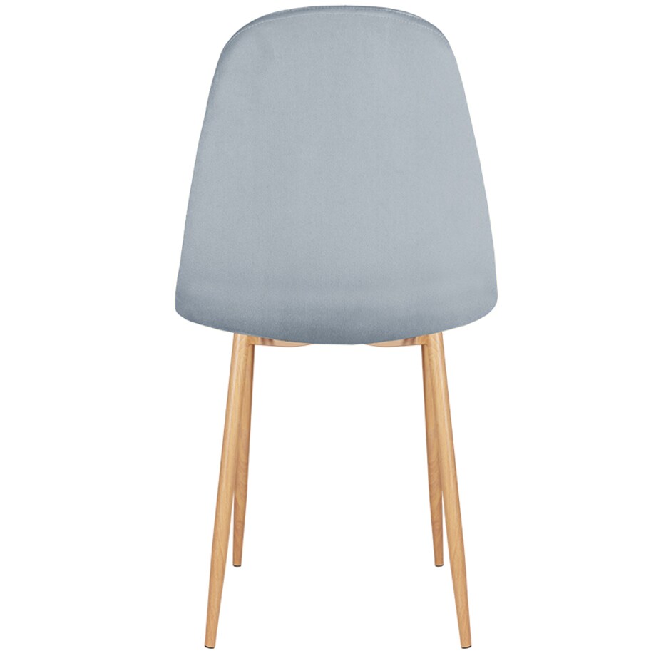 Krzesło tapicerowane do salonu jadalni welurowe pikowane nowoczesne