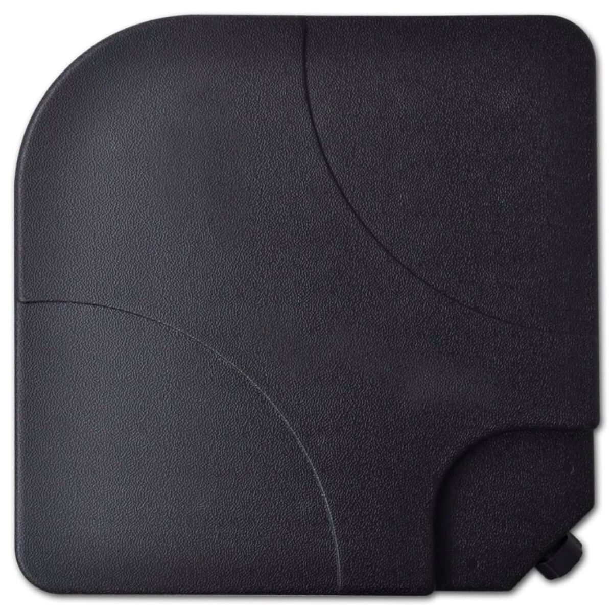 vidaXL Parasol ogrodowy z przenośną, aluminiową podstawą, zielony