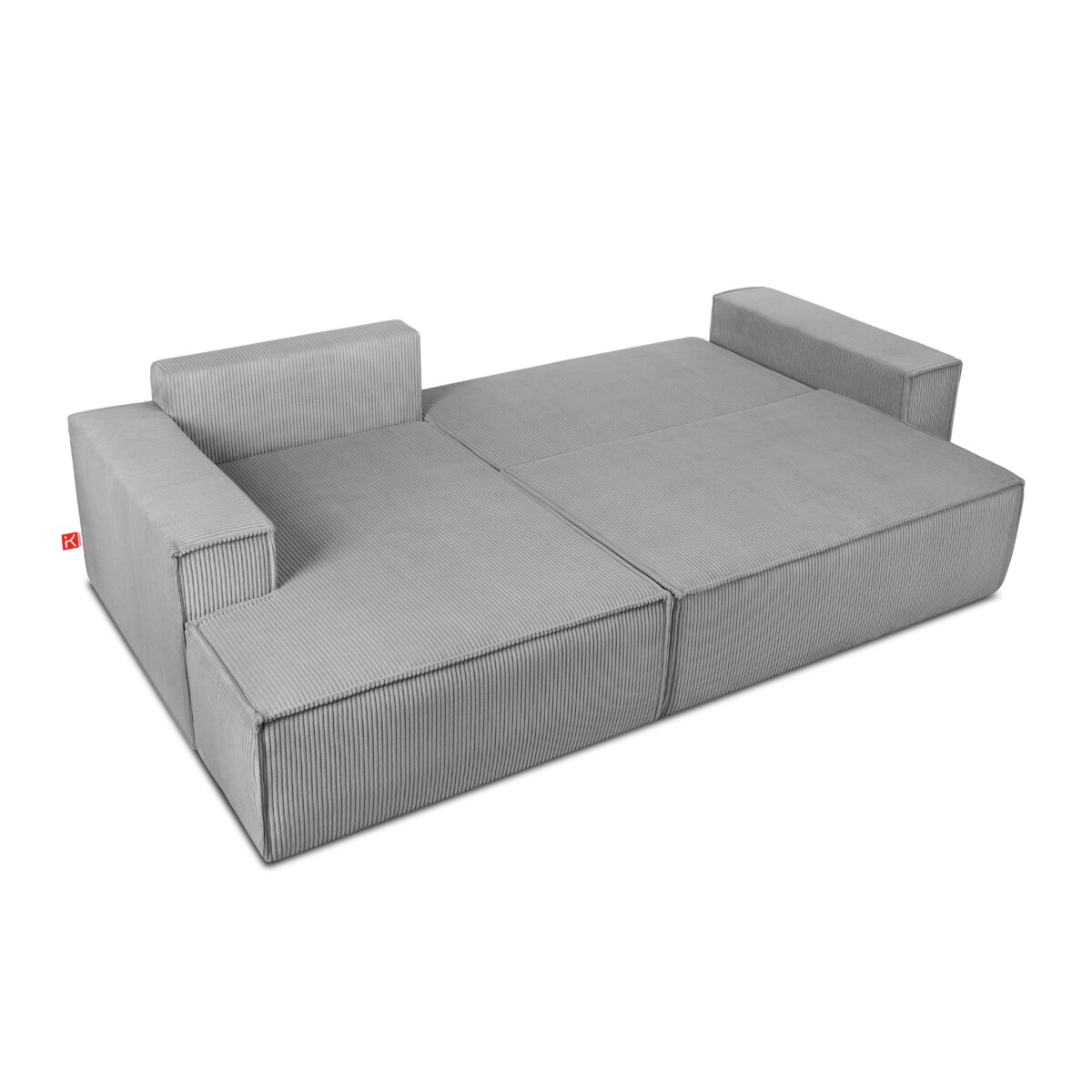 KONSIMO NAPI Narożnik lewy, kolor szary