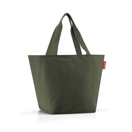 Torba SHOPPER M, cord dark matcha