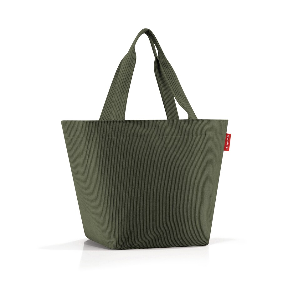 Torba SHOPPER M, cord dark matcha