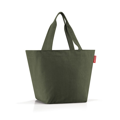 Torba SHOPPER M, cord dark matcha