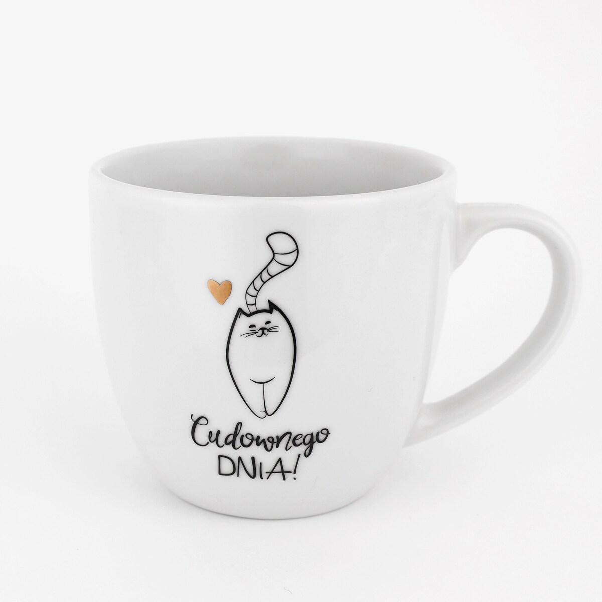 Kubek 300 ml - Cudownego dnia KOTEK